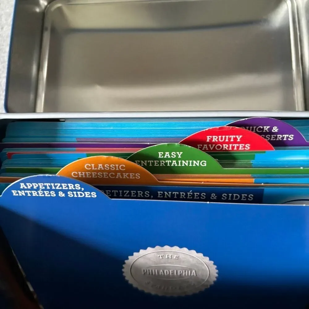 Philadelphia Cream Cheese Original Recipe Card Collection